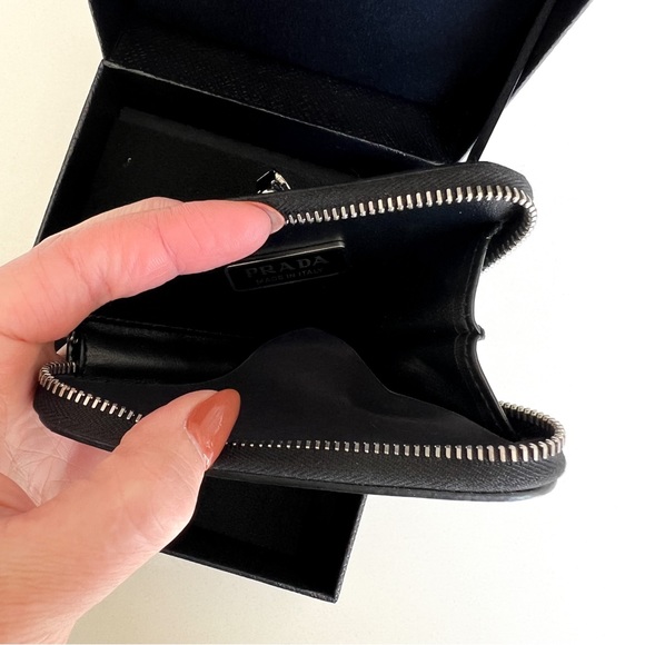 Prada Triangle-Shaped Mini Pouch - Picture 3 of 9